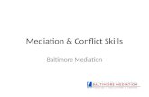 Baltimore Mediation and CT Skills
