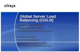 Global server load balancing