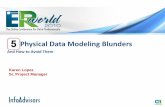 5 physical data modeling blunders 09092010