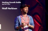 Niall Harbison Hacking Growth Dublin 24 Apr 2014
