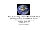 The Evolving Green Supply Chain The Evolving Green Supply Chain