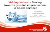 Coproduction in social services