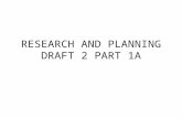 Research and planning draft 2 part 1 a
