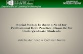 Investigating undergraduate social mdia use in the 21st century