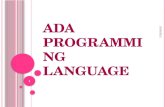 ADA programming language