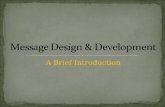 Message Deisgn & Development