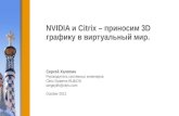 Citrix and NVIDIA bring 3D into clouds