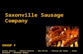 Saxonville, the Italian sausages marketing plan