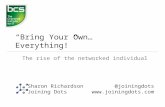 Bring your own... Everything! The Rise of the Networked Individual