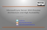 20120726 jm-mucugl-lync-server-2013-preview-architecture-and-ha