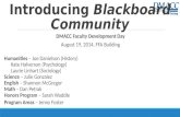Introducing blackboard community to Des Moines Area Community College
