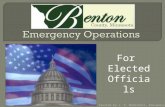 Emergency operations for elected officials 08 97-2003