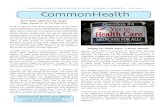 CommonHealth Newsletter - Fall 2010