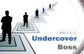 Undercover  Boss