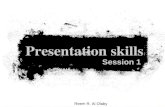 Presentations Skills - Part I