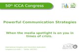 Powerful Communication Strategies by Tina Altieri #icca11 MONDAY 24/10/11