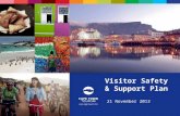 Visitor Safety and Support Plan November 2013