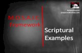 Framework for a M.O.S.A.I.C. Church: Biblical Examples (PerSpectives 12)
