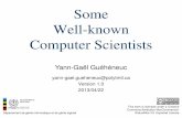 Some Well-known computer scientists