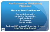 Performance Marketing Flipbook