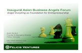 Inaugural Asian Business Angel Forum Keynote