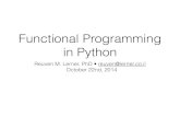 Functional Python Webinar from October 22nd, 2014