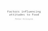 Factors influencing attitudes to foodss