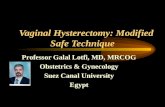Vag hysterectomy