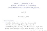 Lesson 21: Partial Derivatives in Economics