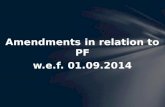 PF Amendments 2014