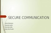 Secure communication in Networking