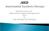 Automated Systems Design (ASD)