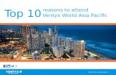 Top 10 Reasons to Attend Ventyx World - Asia Pacific
