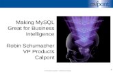 Making MySQL Great For Business Intelligence