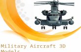 MILITARY AIRCRAFT 3D MODELS
