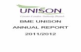 GLA UNISON BME Annual Report 2011/2012