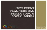 How event planners can benefit from social media