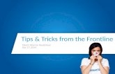 Tips and Tricks from the Frontline, Melissa Smith, Progressive Insurance