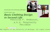 Basic Clothing Design in Second Life