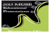 April 2 9 muse conference   educational presentations