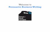 Persuasive Business Writing