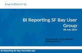 Big Data and BI Tools - BI Reporting for Bay Area Startups User Group
