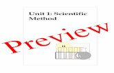 Physical science unit 1 scientific method preview