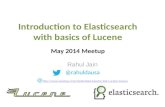 Introduction to Elasticsearch with basics of Lucene
