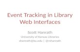 Using Event Tracking to Enhance Library Web Interfaces