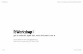 R workshop i r basic (4th time)