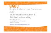 Multi touch attribution & attribution modeling - GAUC Sydney Melbourne - 2013-06-19-21