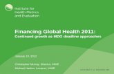 Financing global health 2011 global health council 011912_ihme