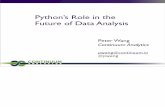Python's Role in the Future of Data Analysis