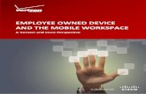 Employee Owned Device European white paper done by Verizon and Cisco